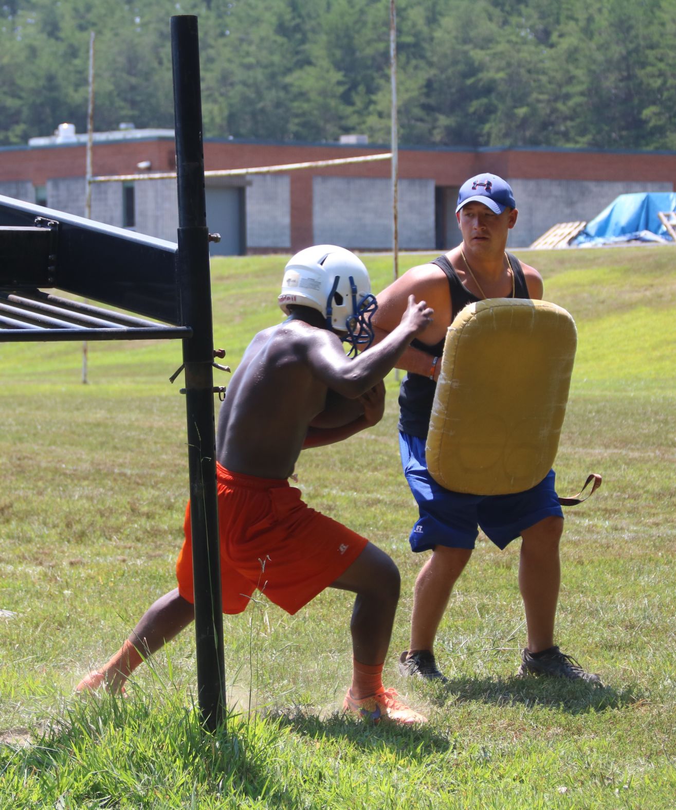 First day of Bassett football practice